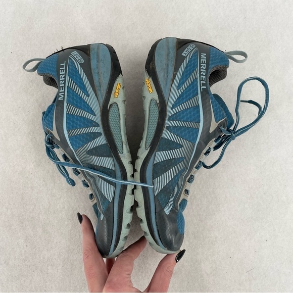 MERRELL Women’s Forget me not performance footwear blue/grey athletic shoe sz: 8 - Picture 3 of 11